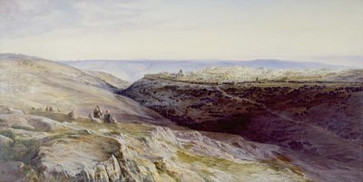 Jerusalén, 1865 de Edward Lear